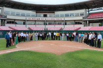 Esta actividad incluyó una visita al Estadio Remón Cantera.