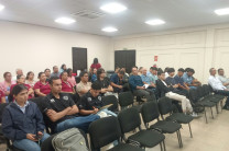 Colaboradores de las distintas unidades ubicadas en la Extensión de TOCUMEN participaron de las charlas. Observamos a los colaboradores de las distintas unidades ubicadas en la Extensión de Tocumen, durante la presentación de las charlas.