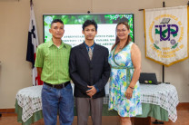Participaron familiares del estudiante.