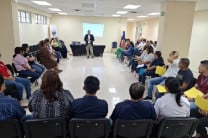 Evento realizado en el Salón de Conferencias de la FCyT.