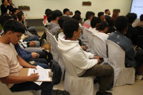 Estudiantes de la UTP.