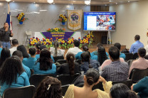 Expositor. Ing. David Bethancourt, tema, Propuestas sobre los retos y oportunidades del saneamiento en la región