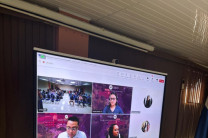 Personal de la Dirección de Relaciones Internacionales (DRI) de la UTP, brindó información relevante de las convocatorias