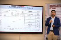 Sustentación de tesis de Maestría: "Evaluación Numérica del Comportamiento Térmico y Dinámico en Reactores Anaeróbicos de Mezcla Completa y su Influencia en la Cinética Biológica" 