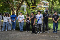 Estudiantes en actos cívicos Los estudiantes participaron de los actos cívicos del inicio de clases del segundo semestre 2025.