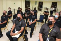 El seminario se le dictó a los agentes de seguridad de la UTP.