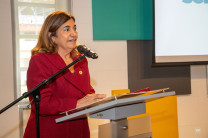 Dra. Mirtha Moore, Rectora Encargada de la Universidad Tecnológica de Panamá (UTP).