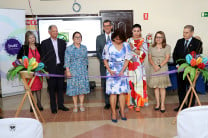 Corte de cinta de la Semana de la Ingeniería en el Centro Regional de Panamá Oeste.  