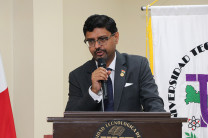 Palabras por parte del Embajador de la India en Panamá, S.E. Dr. Sumit Seth.