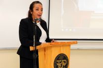 Ing. Vivian Valenzuela, Vicerrectora de Vida Universitaria.
