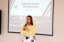 Ing. Enelda Lezcano, Directora Nacional de Servicio Social Universitario.
