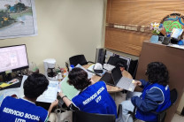 Estudiantes de la UTP participaron en el levantamiento de información geológica de la cuenca hidrográfica del río Caimito.