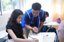 Estudiantes de la UTP apoyan como tutores en PilandoAndo Verano Canal -Chiriquí.