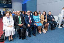 La Dra. Laguna junto a directivos del CSUCA y rectores de universidades. La Dra. Laguna junto a directivos del CSUCA y rectores de universidades.