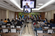 Evento realizado en el Salón de Consejos del Edificio de Postgrado.