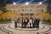 La Dra. Dafni Mora, visitó el Centro Histórico del UCA junto a autoridades y profesores.