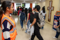 Brigadas de emergencia de la UTP.