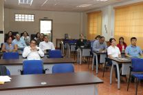 Subdirectores Académicos, Coordinadores de Extensión de Facultad y personal Administrativo participaron de la Reunión.