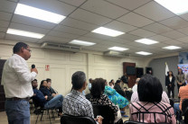 Durante la sesión de preguntas, se contó con la participación de personal de Concretex Panamá (Ing. Heriberto Yau)