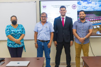 La sustentación fue asesorada por el Dr. Elvis Castillo y evaluada por el Ing. Even Vásquez y la Ing. Gabriela Velarde. La sustentación fue asesorada por el Dr. Elvis Castillo y evaluada por el Ing. Even Vásquez y la Ing. Gabriela Velarde.