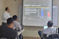 Durante la sustentación, el estudiante presentó los principales resultados de su investigación, orientada a explorar y evaluar las prácticas de ciberseguridad implementadas en instituciones públicas de la provincia de Veraguas. Durante la sustentación, el estudiante presentó los principales resultados de su investigación, orientada a explorar y evaluar las prácticas de ciberseguridad implementadas en instituciones públicas de la provincia de Veraguas.