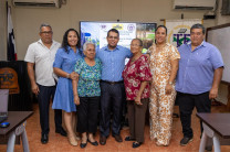 Familiares acompañaron la sustentación del estudiante.