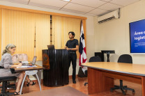 La actividad se desarrolló bajo la orientación de la profesora Betzaida Alaín, docente responsable de la asignatura, y contó con la participación de la profesora Aixa Torres, en representación de la Coordinación de la Facultad de Ingeniería Industrial.