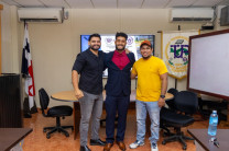 Participaron familiares y amistades del estudiante.
