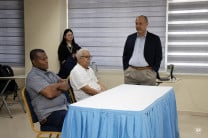 Ing. Danilo Cáceres Hernández, docente asesor, el Ing. Elías Mendoza Herrera, Ing. Doranse Hurtado Mosquera.