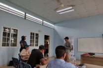 Una serie de información referente a su comunidad fueron dadas por los Nokos (dirigentes comunitarios) durante el taller.