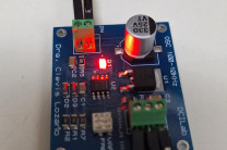 Tarjeta de circuito impreso (PCB) trabajada