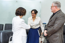 La Ing. Karla Arosemena, de la DRI. La Ing. Karla Arosemena, de la DRI.