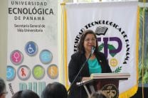 Ing. Brenda Serracín de Álvarez, Coordinadora General de los  Centros Regionales.