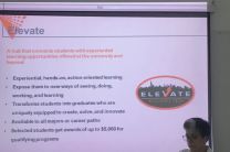 El Programa ELEVATE fue presentado en la reunión.
