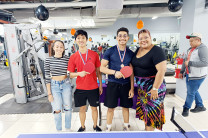 Quinto Lugar: Christian Wong, de la FIE y Sexto Lugar: Jonathan Chow,  de la FISC.