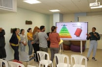 La Dra. Gyna Spence, durante su exposición.