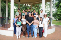 Visita de la delegación de la UPSA al parque El Aljibe.