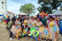 Conjunto folclórico del Centro Regional de Colón realizó bailes congos.