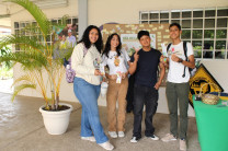 Estudiantes participando en la UTP Chiriquí.