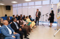 Dr. Candanedo da la bienvenida El secretario de Metas de la UTP, Dr. Martín Candanedo dio la bienvenida a los parlamentarios.