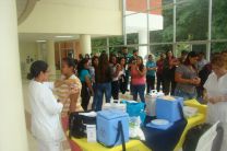 Estudiantes, docentes y administrativos participaron en jornada de vacunación.