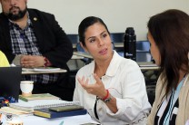 La Ing. Tatiana Encalada, administradora de la Ext. de Howard estuvo en el encuentro.