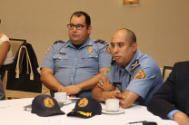 Miembros del Benemérito Cuerpo de Bomberos asistieron a esta actividad.