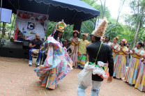 Conjunto folclórico del Centro Regional de Colón realizó bailes congos.