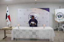 Vicario Parroquial Genaro Gil, quien pertenece a la Parroquia de San Martín de Porres