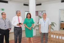 Vicerrectora Académica de la UTP, Dra. Ángela Laguna Caicedo.