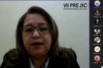 Vicerrectora de Investigación, Postgrado y Extensión, Dra. Lilia Muñoz.
