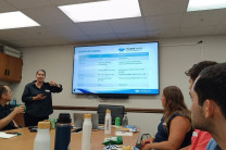 Workshop con representantes de Teledyne Marine sobre los últimos avances tecnológicos en equipos para estudios oceanográficos.