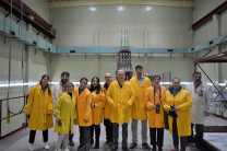 Visita al reactor de investigación La Reina de la Comisión Chilena de Energía Nuclear.