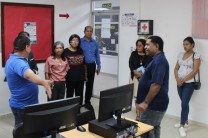 Visita del equipo de la Dirección de Equiparación de Oportunidades a las instalaciones del centro.